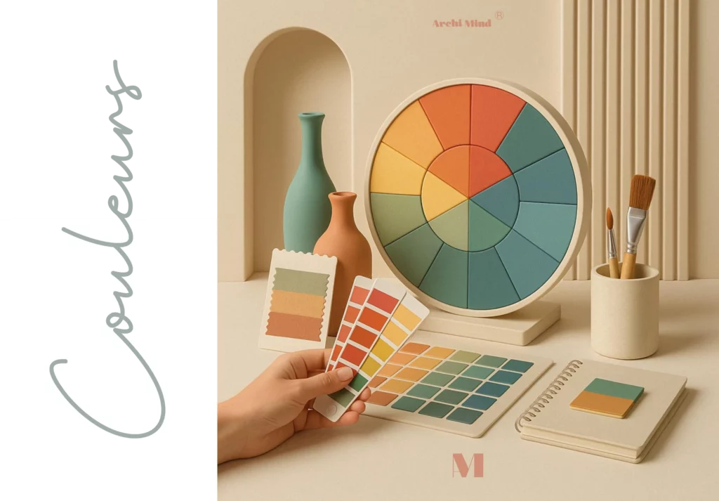 Illustration — Psychologie des couleurs & maîtrise de la lumière